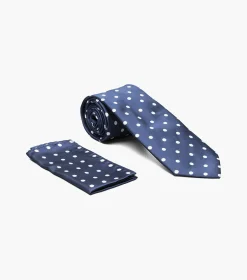 Stacy Adams Homer Tie & Hanky Set