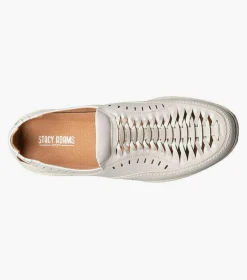Stacy Adams Ibiza Woven Vamp Moc Toe Slip On