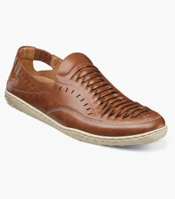 Stacy Adams Ibiza Woven Vamp Moc Toe Slip On