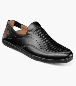 Stacy Adams Ibiza Woven Vamp Moc Toe Slip On
