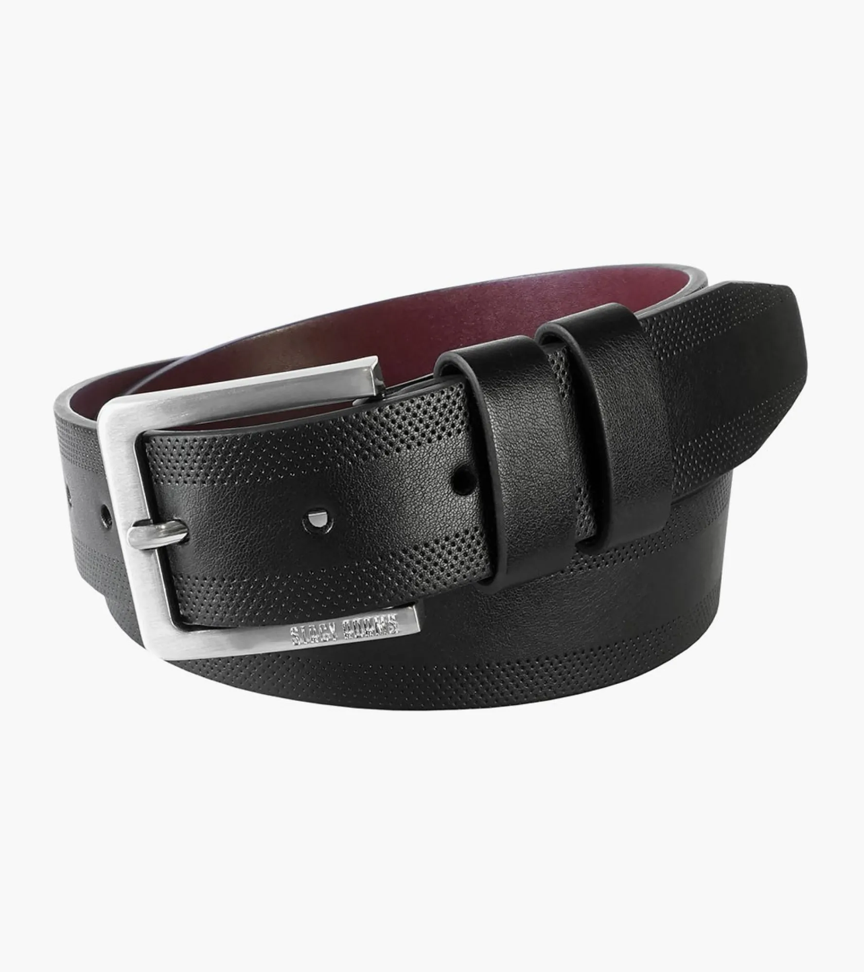 Stacy Adams James Double Strap Belt