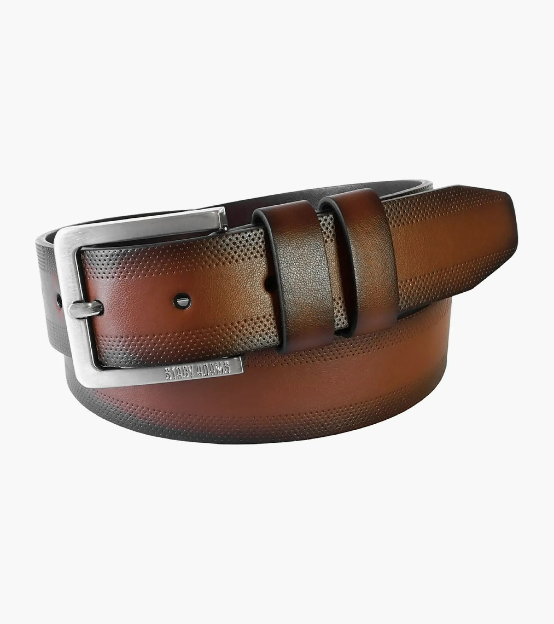 Stacy Adams James Double Strap Belt