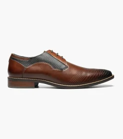 Stacy Adams Jovian Plain Toe Laser Oxford