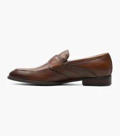 Stacy Adams Karnes Moc Toe Penny Slip On