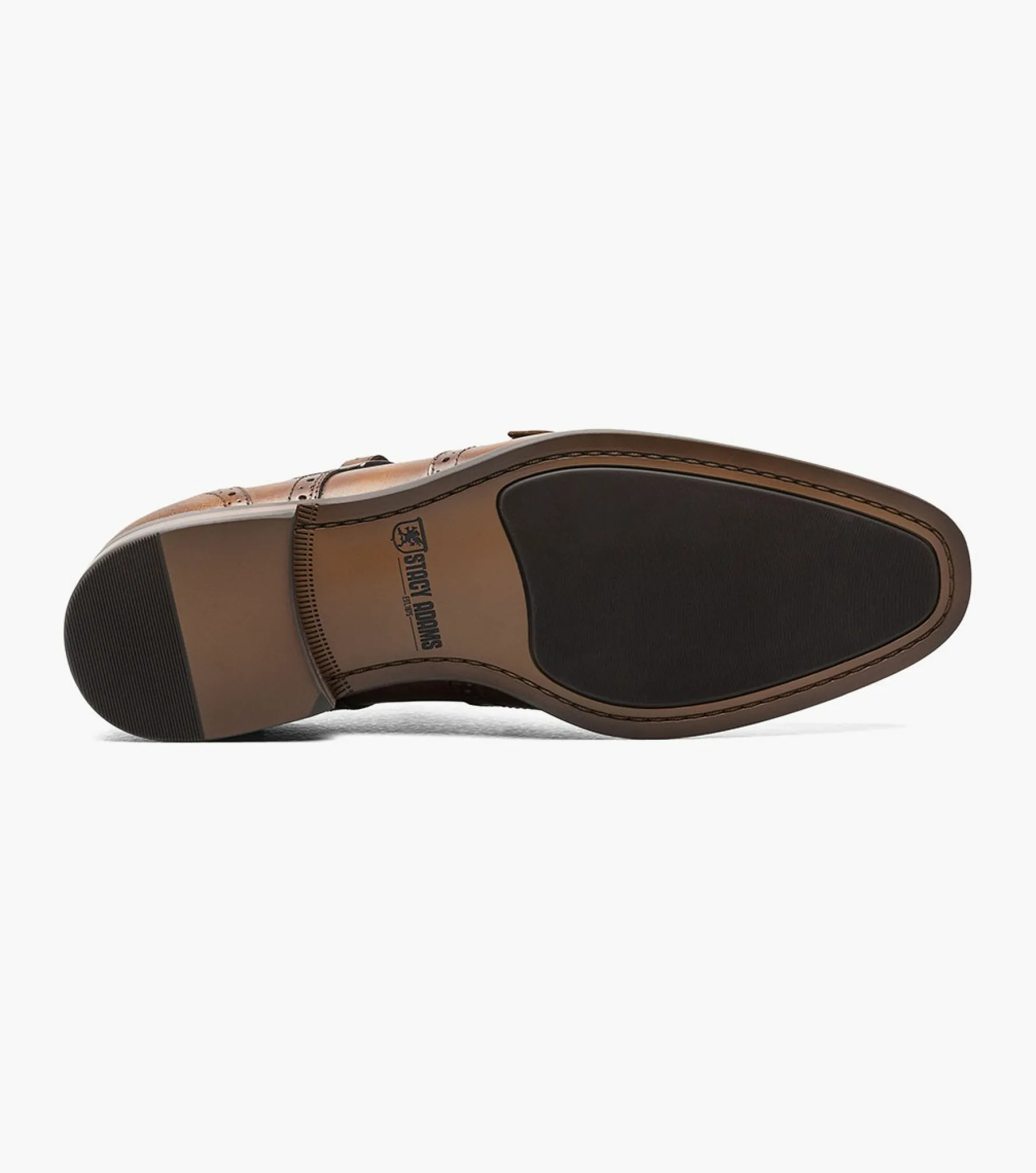 Stacy Adams Karson Wingtip Double Monk Strap