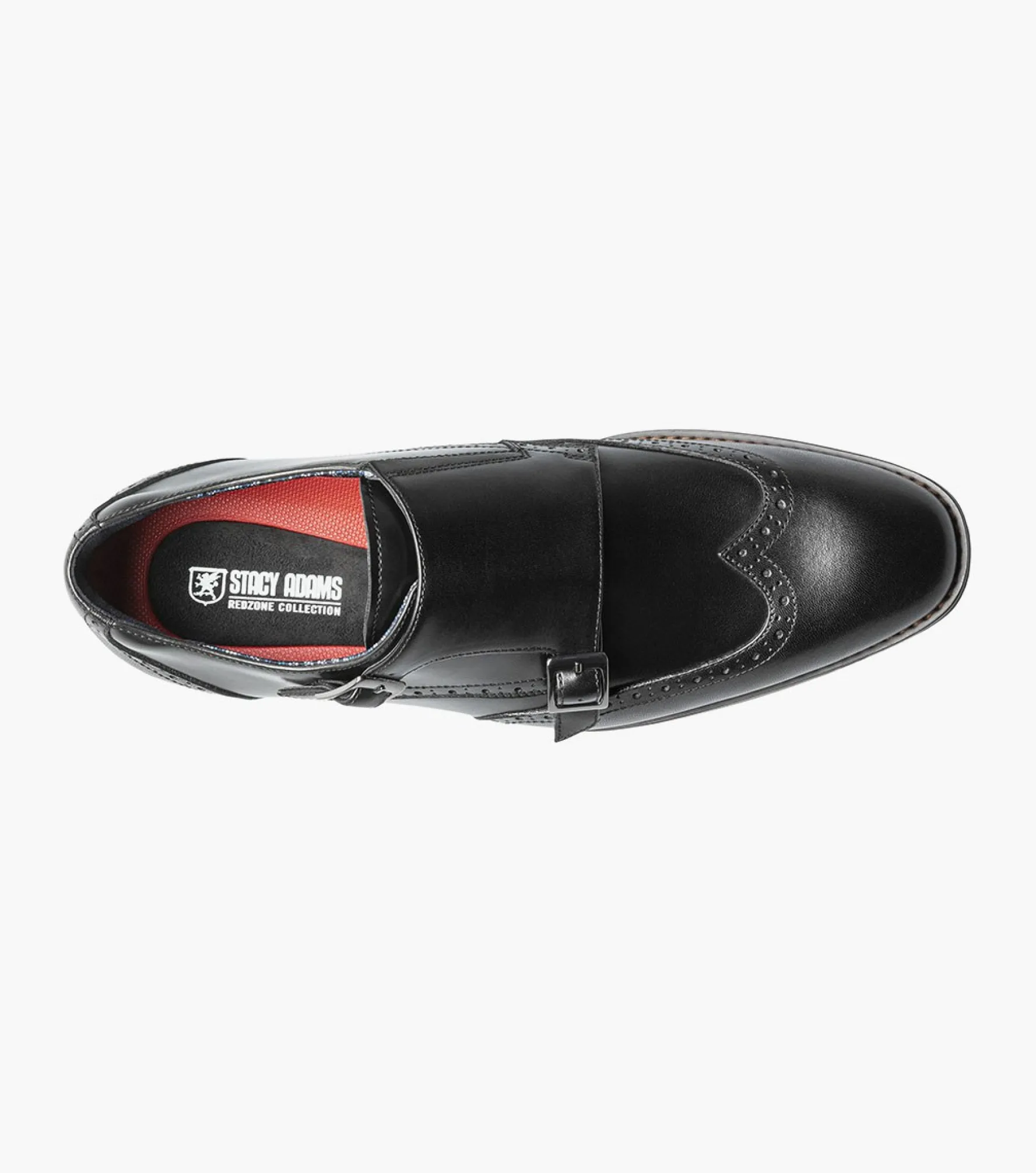 Stacy Adams Karson Wingtip Double Monk Strap