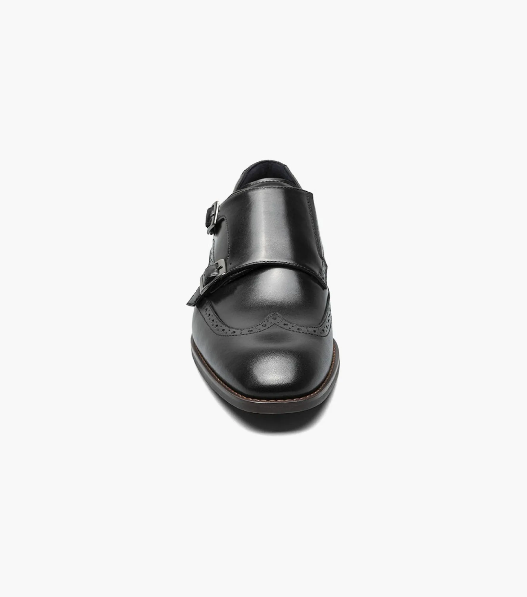Stacy Adams Karson Wingtip Double Monk Strap