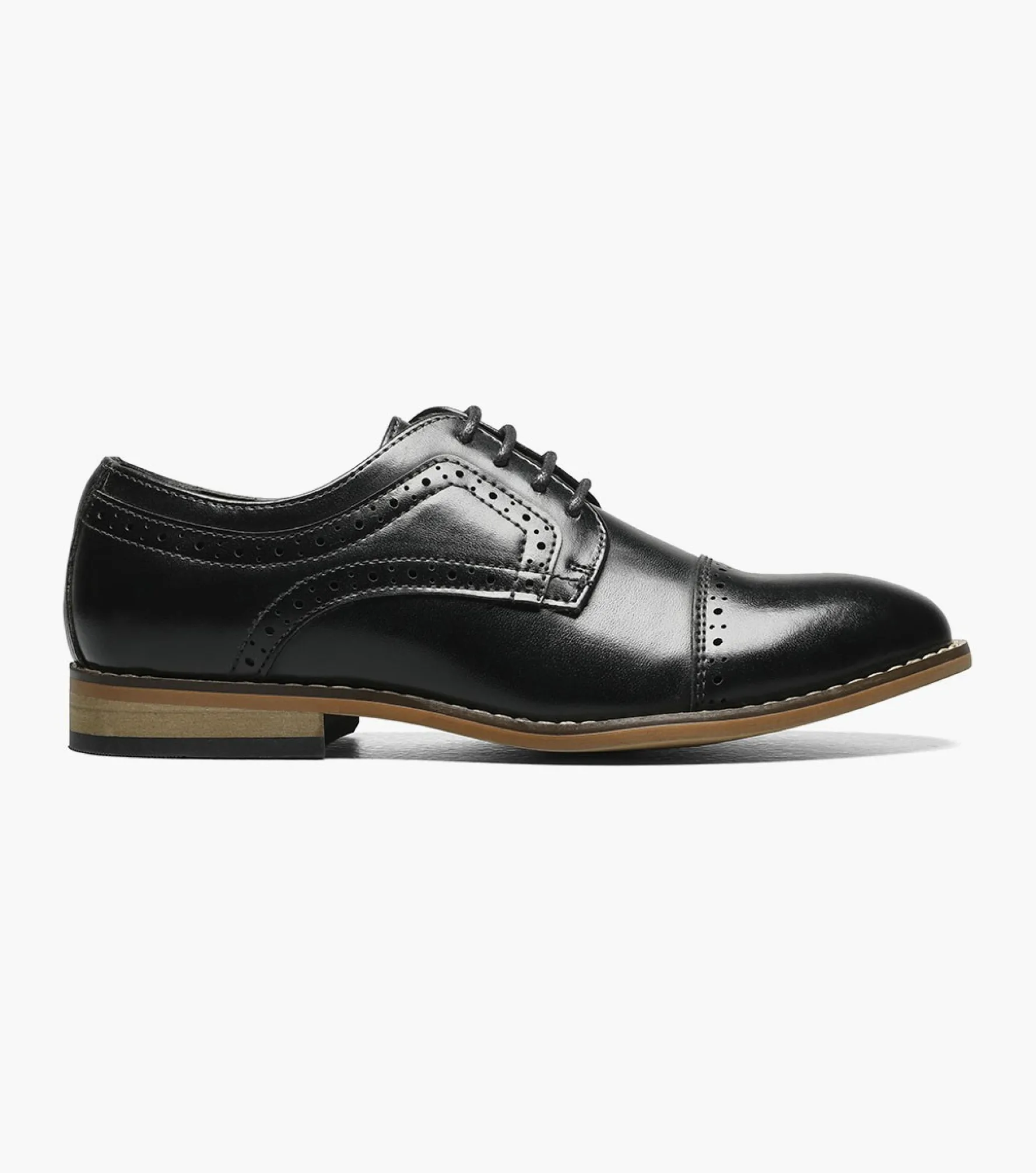 Stacy Adams Kids Dickinson Cap Toe Oxford