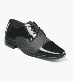 Stacy Adams Kids Pharaoh Cap Toe Oxford