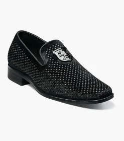 Stacy Adams Kids Swagger Studded Slip On
