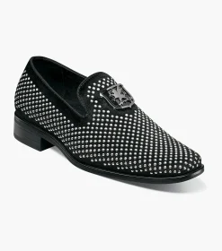 Stacy Adams Kids Swagger Studded Slip On