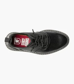 Stacy Adams Kids Sync Plain Toe Elastic Lace Up