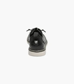 Stacy Adams Kids Sync Plain Toe Elastic Lace Up