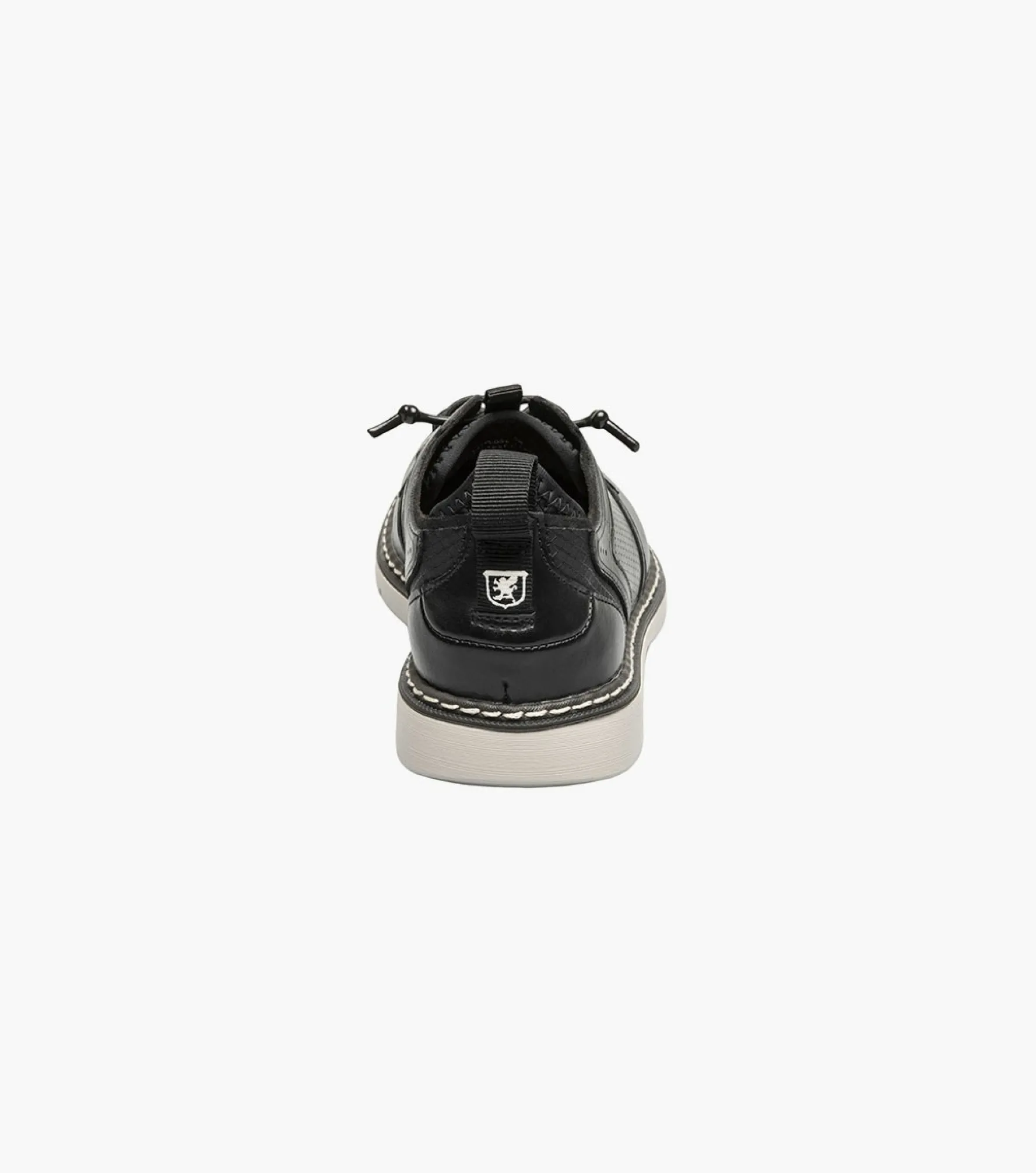 Stacy Adams Kids Sync Plain Toe Elastic Lace Up