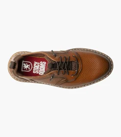 Stacy Adams Kids Sync Plain Toe Elastic Lace Up