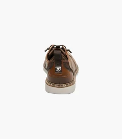 Stacy Adams Kids Sync Plain Toe Elastic Lace Up