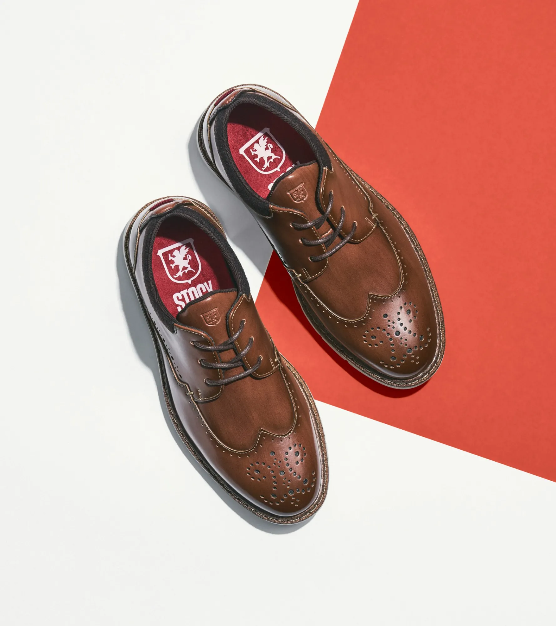 Stacy Adams Kids Synergy Wingtip Lace Up