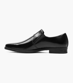Stacy Adams Kilgore Plain Toe Double Monk Strap