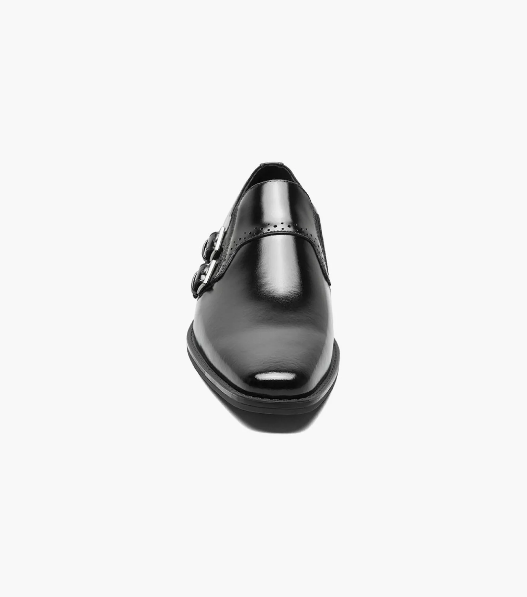 Stacy Adams Kilgore Plain Toe Double Monk Strap