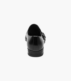 Stacy Adams Kilgore Plain Toe Double Monk Strap