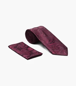 Stacy Adams Lucas Tie And Hanky Set