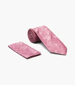 Stacy Adams Lucas Tie And Hanky Set