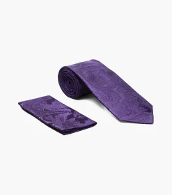Stacy Adams Lucas Tie And Hanky Set