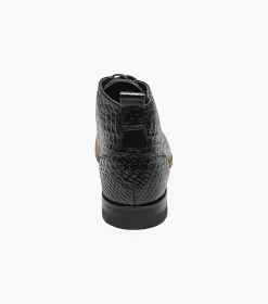Stacy Adams Madison Anaconda Plain Toe Boot