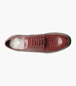 Stacy Adams Madison Anaconda Plain Toe Oxford