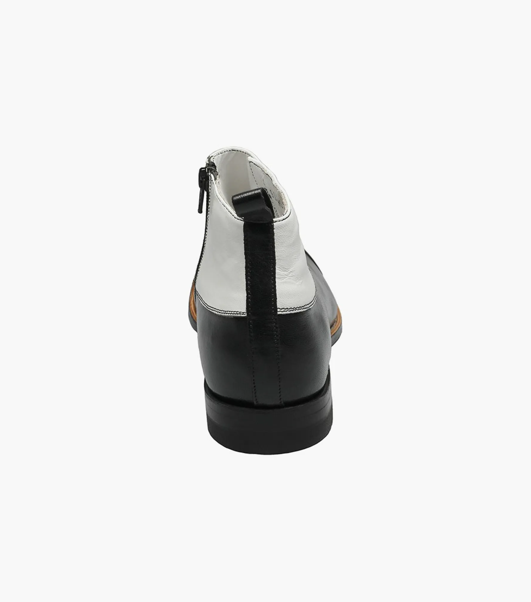Stacy Adams Madison Spectator Spat Cap Toe Boot