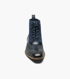 Stacy Adams Malone Wingtip Lace Up Boot