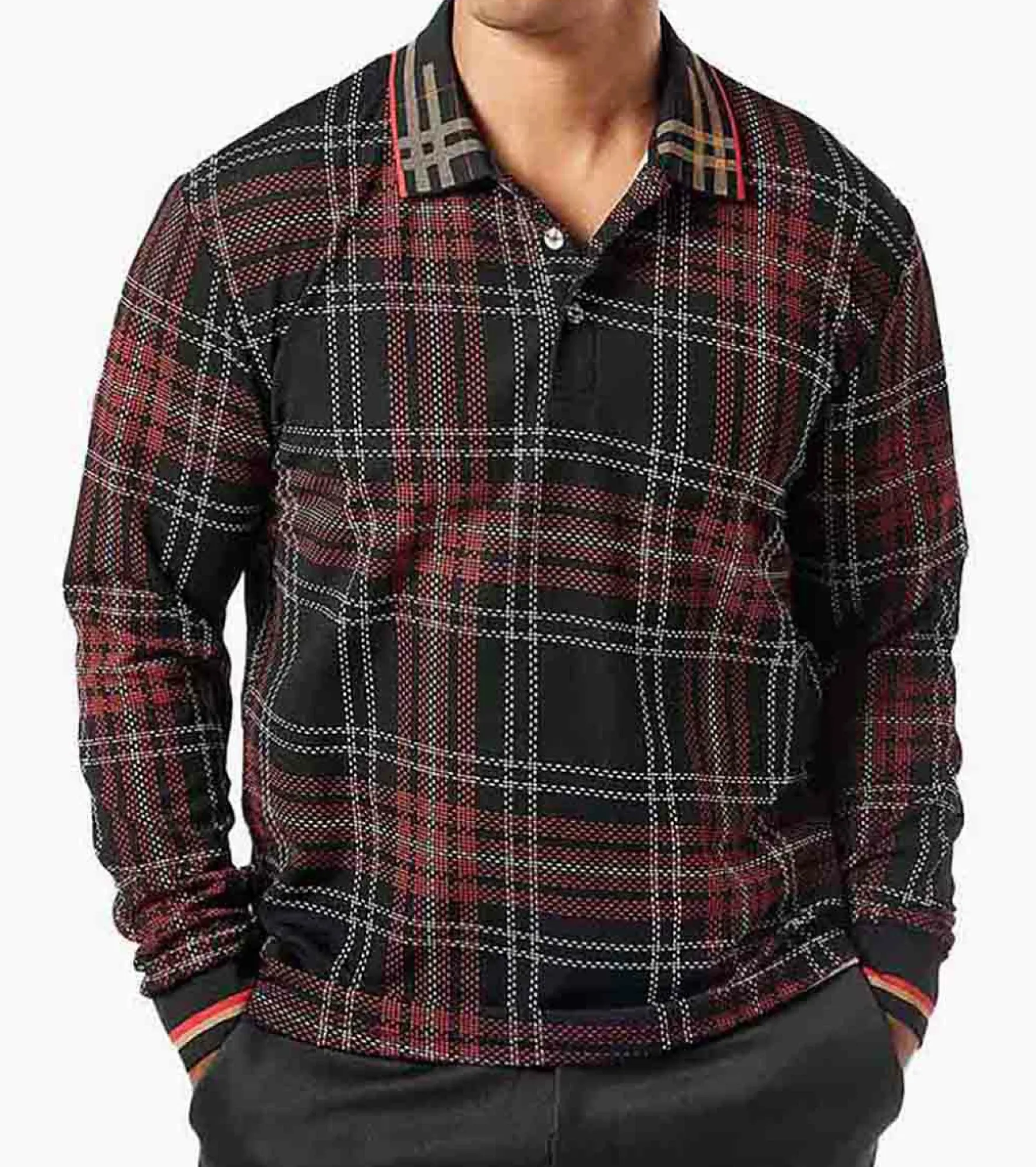 Stacy Adams Marcus Long Sleeve Polo