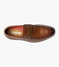 Stacy Adams Marlowe Algonquin Moc Toe Penny Slip On