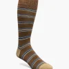 Stacy Adams Mini Stripe Men\\'S Crew Dress Socks