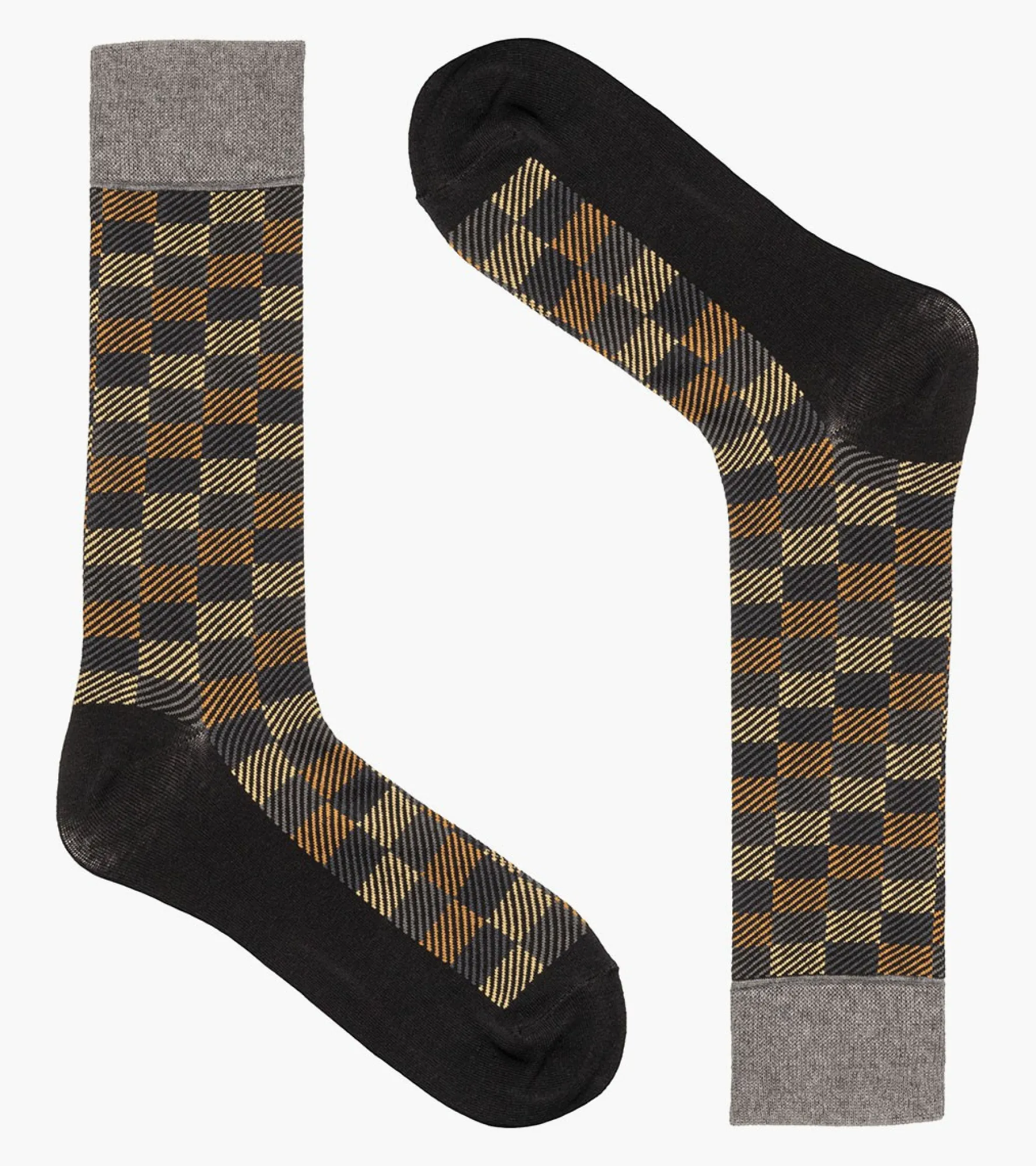 Stacy Adams Modern Block Men\\'S Crew Dress Socks