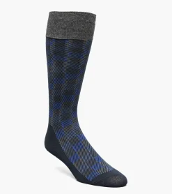 Stacy Adams Modern Block Men\\'S Crew Dress Socks