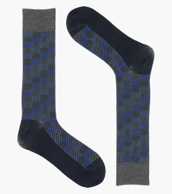 Stacy Adams Modern Block Men\\'S Crew Dress Socks