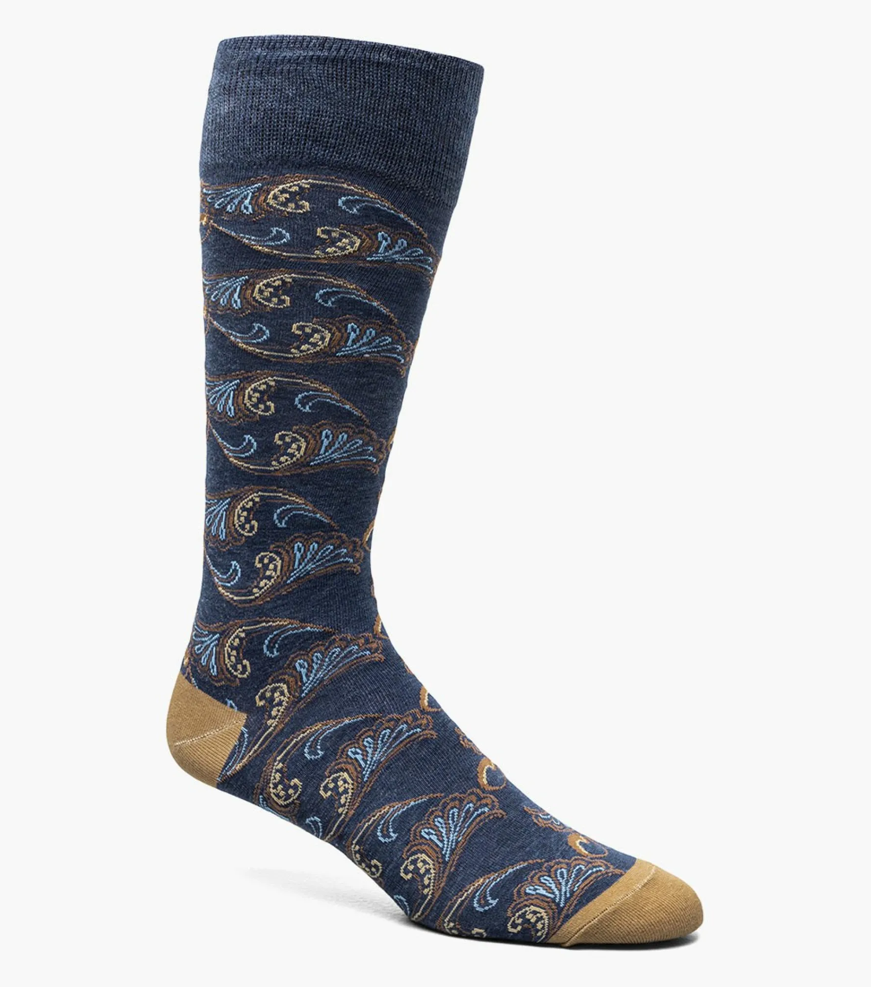 Stacy Adams Modern Paisley Men\\'S Crew Dress Sock