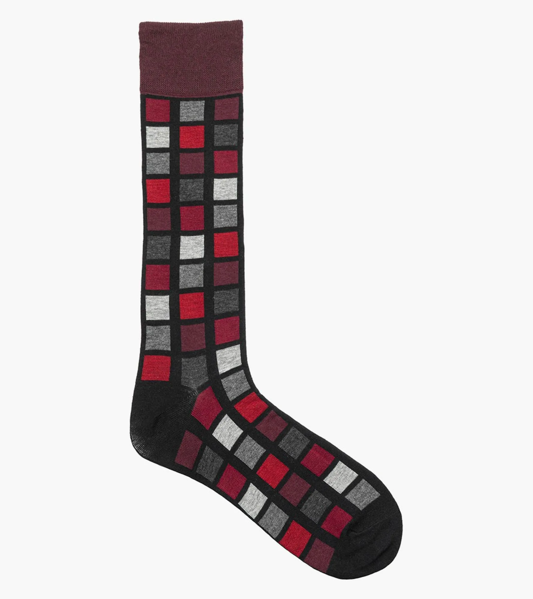 Stacy Adams Multi-Color Block Men\\'S Crew Dress Socks