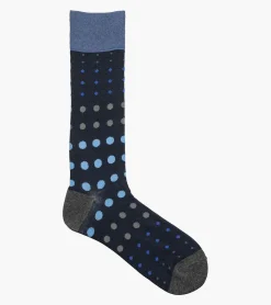Stacy Adams Multi-Size Dots Men\\'S Crew Dress Socks
