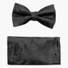 Stacy Adams Oliver Bow Tie & Hanky Set