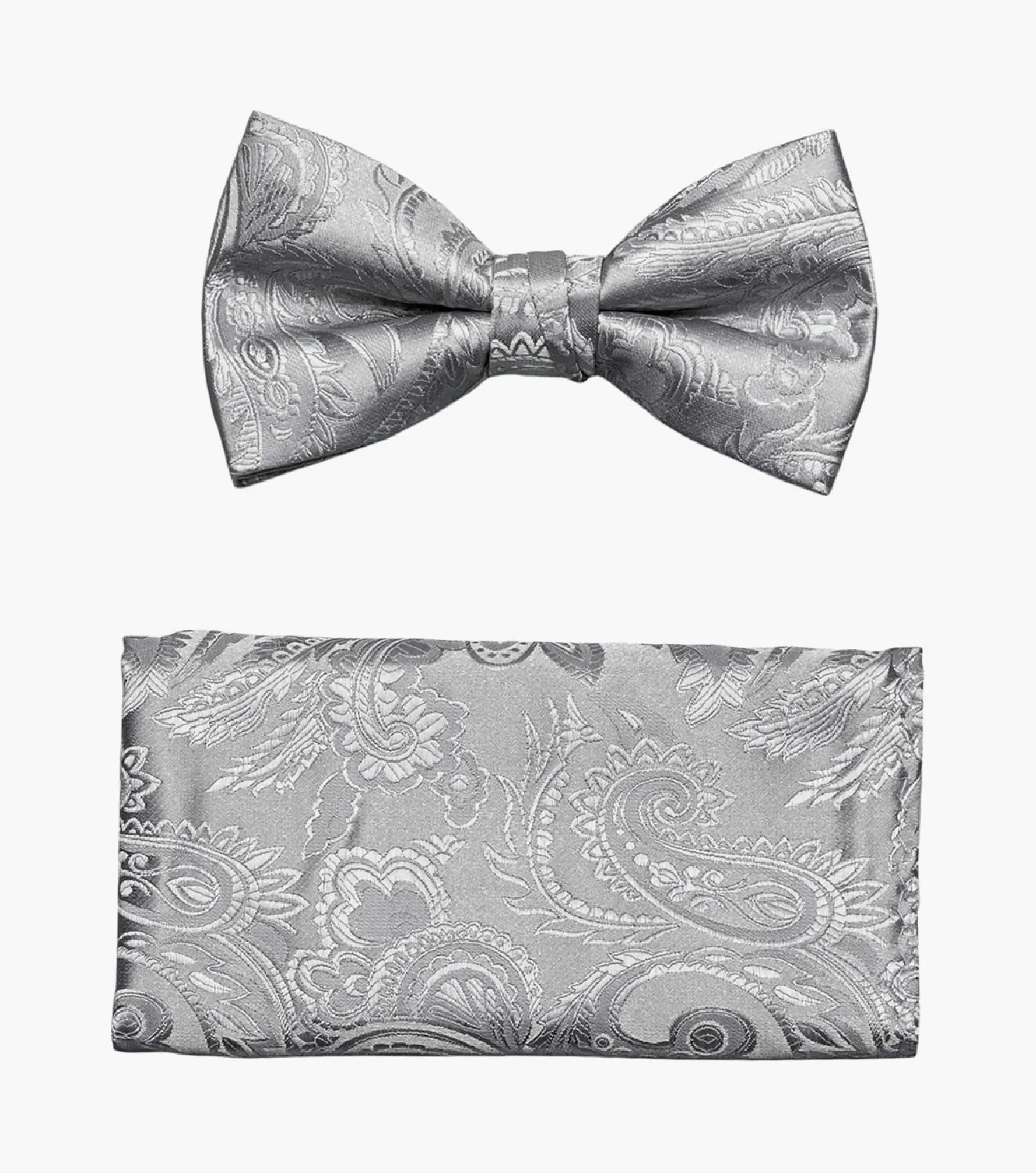 Stacy Adams Oliver Bow Tie & Hanky Set