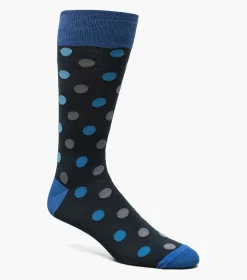 Stacy Adams Oversize Dots Men\\'S Crew Dress Sock