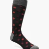 Stacy Adams Oversize Dots Men\\'S Crew Dress Sock