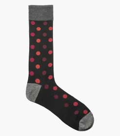Stacy Adams Oversize Dots Men\\'S Crew Dress Sock
