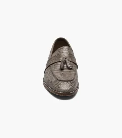 Stacy Adams Pacetti Leather Sole Moc Toe Tassel Slip On