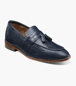 Stacy Adams Pacetti Leather Sole Moc Toe Tassel Slip On
