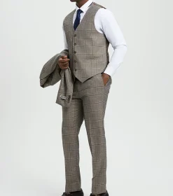Stacy Adams Palin 3 Piece Vested Suit