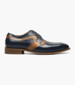 Stacy Adams Palmer Plain Toe Medallion Oxford