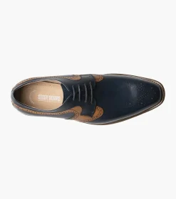 Stacy Adams Palmer Plain Toe Medallion Oxford